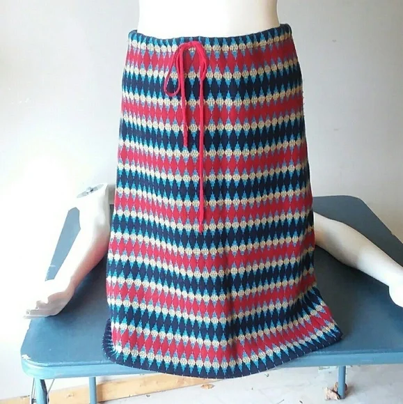 Vintage Marsha Brady style skirt!! - Picture 1 of 7